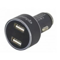 Автомобильное зарядное устройство eplutus CU-215 2USB 2.4A (мятая упаковка)