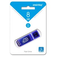 Флеш-накопитель 8 Gb Smartbuy Glossy Blue 3.0