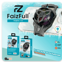 Вентилятор охлаждающий FaizFull F104 для смартфона, 4.5"-7.0" Black