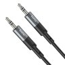 Аудио-кабель HOCO UPA23, AUX, Jack 3,5 - Jack 3,5, 1 м, черный 6931474783820 (МСК) оптом