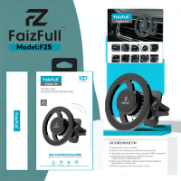 (МСК) Авто держатель FaizFull F25 усиленый магнит (N52) R53028