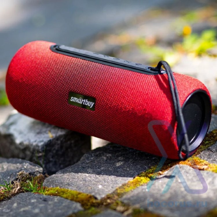 Портативная колонка  Smartbuy HERO 16Вт Bluetooth FM USB красная оптом