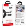 Кабель Type-C - Type-C HOCO U118  60W 1 m силиконовый Black оптом