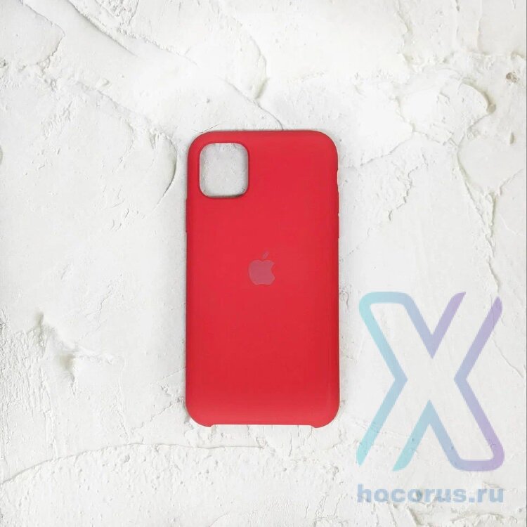 Silicone Case iPhone 11 Pro Max камелия Накладка силиконовая под оригинал "с логотипом" закрытая 00-00047247 (МСК) оптом