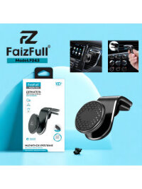 Держатель автомобильный FaizFull F043 магнитный, вращение 360°, в воздуховод Black