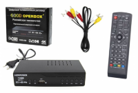 Приставка DVB-009 GOOD OPENBOX 4K (мятая упаковка)