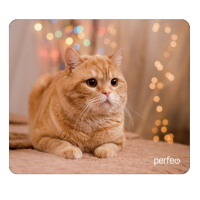 Perfeo Коврик для компьютерной мыши "Cat", Рис.32 (194*233*3 мм), полипропилен+вспененный пластик