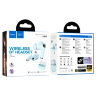 Bluetooth - гарнитура HOCO EQ12 Rima true wireless BT headset Purple Bluetooth - гарнитура HOCO EQ12 Rima true wireless BT headset Blue оптом