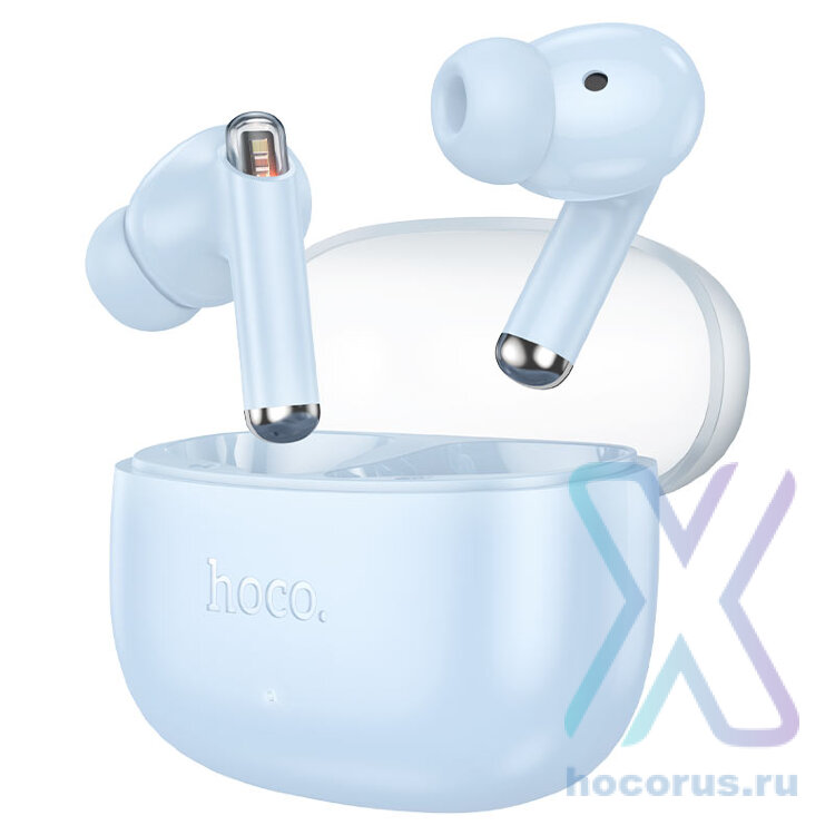 Bluetooth - гарнитура HOCO EQ12 Rima true wireless BT headset Purple Bluetooth - гарнитура HOCO EQ12 Rima true wireless BT headset Blue оптом