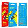 Кабель USB BOROFONE BX39 Beneficial, USB - Lightning, 2.4А, 1 м, черный+белый 6931474727275 (МСК) оптом