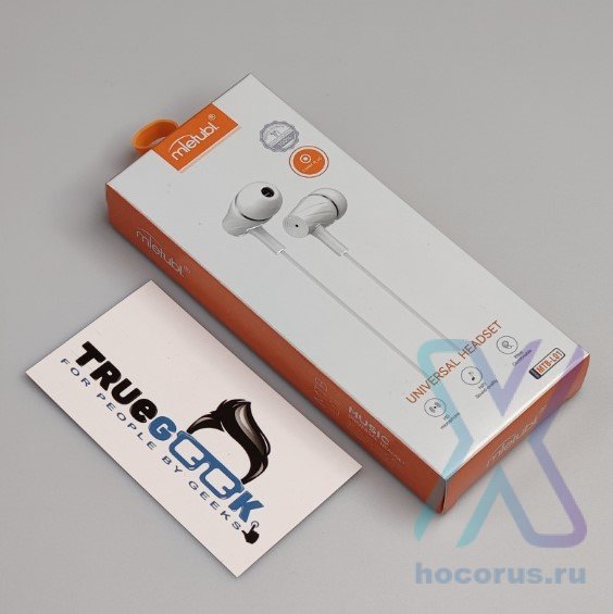 Внутриканальные наушники Mietubl MTB-L01 White оптом