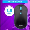 Мышь проводная  Perfeo MOUNT Black/Blue оптом