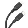 Кабель USB-C HOCO X90 Cool, Type-C - Lightning, 20W, 1 м, черный 6931474788382 (МСК) оптом