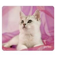Perfeo Коврик для компьютерной мыши "Cat", Рис.35 (194*233*3 мм), полипропилен+вспененный пластик