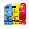 Кабель USB HOCO X26 Xpress, USB - MicroUSB, 2А, 1 м, черный+красный 6957531080220 (МСК) оптом