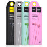 Проводные наушники HOCO M3 Universal, Jack 3.5mm, 1.2 м, белый, контроллер с микрофоном 6957531031857 (МСК) оптом