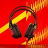Гарнитура Borofone BO101 Black/Red оптом