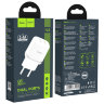Зарядное устройство HOCO N4 Aspiring 2*USB, 2.4A, белый 6931474731005 (МСК) оптом