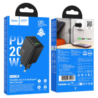 СЗУ HOCO N69 PD20W+QC3.0 чёрный 6942007651257 (МСК)