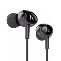 Проводные наушники HOCO M3 Universal, Jack 3.5mm, 1.2 м, черный, контроллер с микрофоном 6957531031840 (МСК)