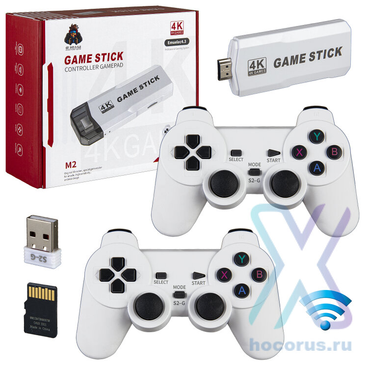 (ИСА.МСК) Игровая приставка (64 GB HDMI 1080P) 20000 Игр M2 IS005497 оптом