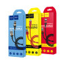 Кабель USB HOCO X26 Xpress, USB - Type-C, 2А, 1 м, черный+красный 6957531080251 (МСК) оптом