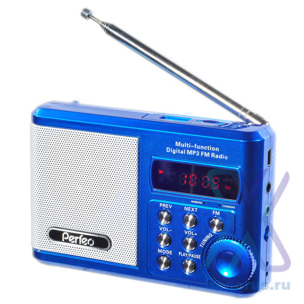 Радиоприемник PERFEO Sound Ranger Blue оптом