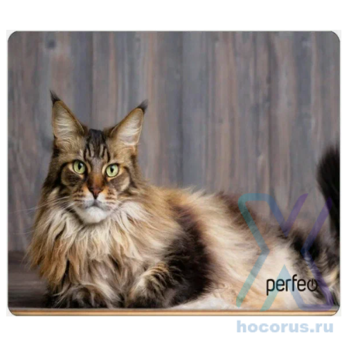 Perfeo Коврик для компьютерной мыши "Cat", Рис.5 (350*250*4 мм), ткань+резиновое основание оптом