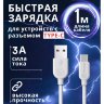 Кабель USB BOROFONE BX14 LinkJet, USB - Type-C, 3A, 1 м, белый 6957531089995 (МСК) оптом