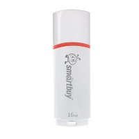 Флеш-накопитель 16 Gb Smartbuy Crown White COMPACT