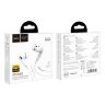 Проводные наушники HOCO M1 Pro Original, Lightning, 1.2 м, белый, контроллер с микрофоном 6931474728609 (МСК) оптом