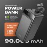 Аккумулятор внешний HOCO DB61 90000mAh чёрный 00-00007312 (МСК) оптом