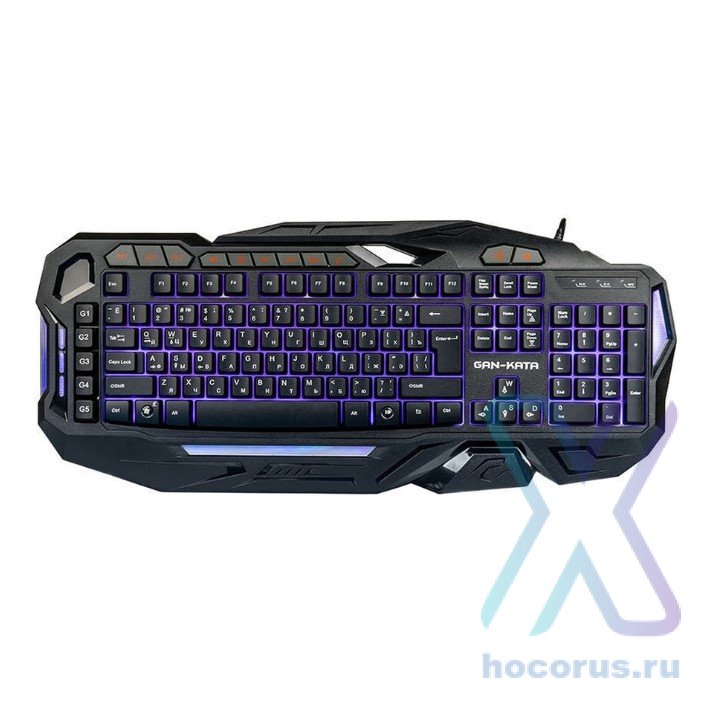 Клавиатура  Dialog  KGK-45U Black USB игровая с подсветкой оптом