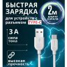 Кабель USB BOROFONE BX14 LinkJet, USB - Type-C, 2.4А, 2 м, белый 6957531090021 (МСК) оптом