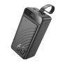 Портативный аккумулятор HOCO J123C Element 22.5W+PD20W, 60000 мА⋅ч, черный 6942007612098 (МСК) оптом