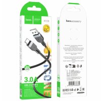 Кабель USB HOCO X109 1м Type-C чёрный 6942007636247 (МСК)