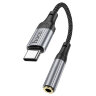 Переходник HOCO converter LS36 Fresh Digital Type-C to 3.5 audio converter black оптом