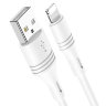 Кабель USB BOROFONE BX43 CoolJoy, USB - Lightning, 2.4А, 1 м, белый 6931474735584 (МСК) оптом