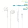 Проводные наушники HOCO L7 Plus Original, Lightning, белый, контроллер с микрофоном + Bluetooth 6931474714725 (МСК) оптом