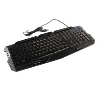 Клавиатура  Perfeo PF-B4893 SKIN, Multimedia, GAME DESIGN, подсветка Black USB