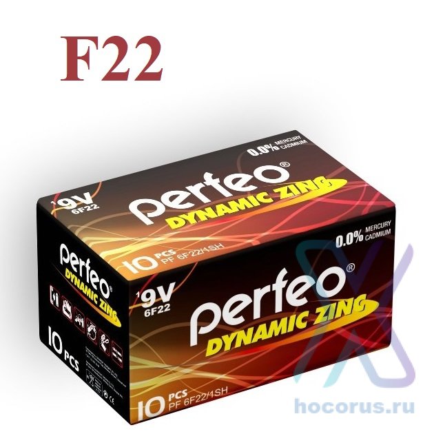 Элемент питания Perfeo F22 LR Box/10 оптом