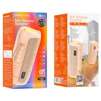 Портативная колонка  BOROFONE BR21 Bluetooth Pink