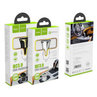 Автомобильное зарядное устройство HOCO Z31 Universe, 2*USB, 3.4A, черный 6931474709790 (МСК)