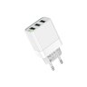 Зарядное устройство BOROFONE BA40A Bountiful 3*USB, 3A, белый 6931474723369 (МСК) оптом