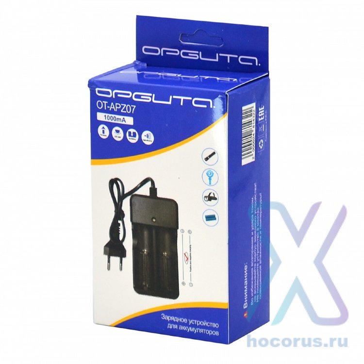 Зарядное устройство ORBITA OT-APZ07 (ZU-282A) 1.2V/3.7V оптом