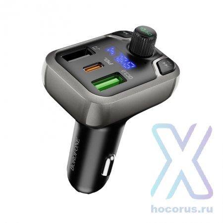 FM-модулятор Borofone BC38 PD20W+ QC3.0 BT (мятая упаковка) оптом
