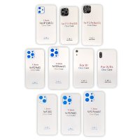 Бампер для телефона iPhone 11 Clear Case с защитой камеры (В пленке)