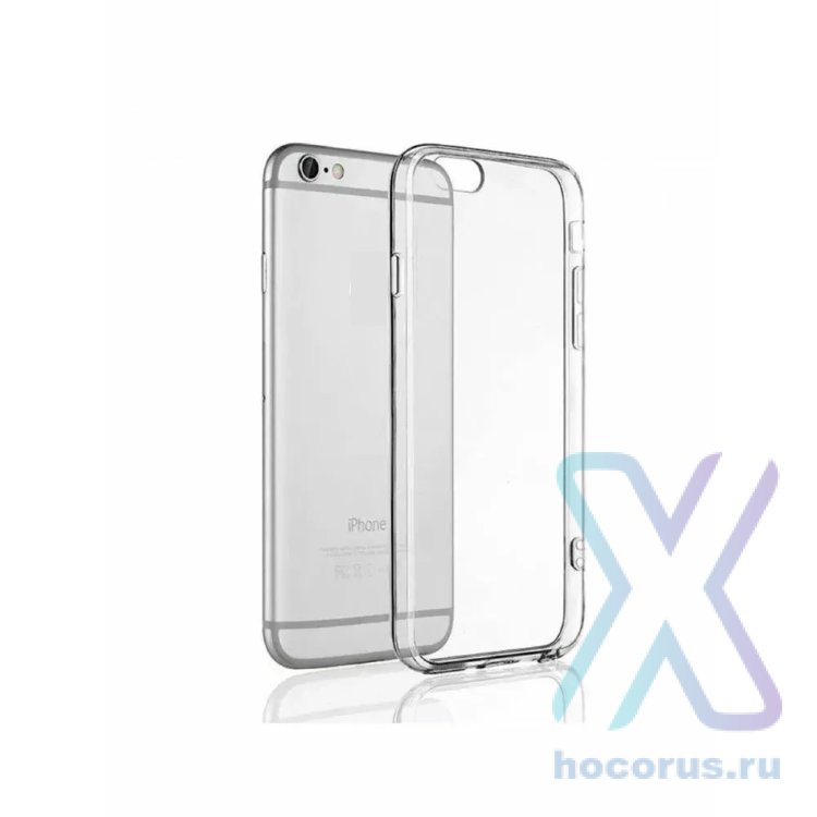 Бампер для телефона iPhone SE 2 / SE 3 Clear Case  плотный силикон прозрачный оптом