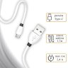 Кабель USB HOCO X27 Excellent, USB - Type-C, 2.4А, 1.2 м, белый 6957531085522 (МСК) оптом