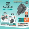 (МСК) CЗУ + кабель C-C FaizFull FC174 USB-A 25W, USB-C 25W Turbo Charge (Нейлоновый кабель) R54053 оптом